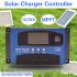 MPPT Solar Charge Controller 30/40/50/60/100A Controlador Solar Painel Solar Regulador de Bateria Dual USB 5V Display LCD