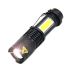 SK68 XML-Q5  COB LED Portable Mini Zoom Lanterna