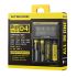 Nitecore D4 Digicharger LCD Display Bateria Nitecore Carregador Inteligente 2.0 Fit Li-ion 18650 14500 16340 26650