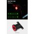XLite100 Intelligent Bike Tail Light USB Bicicleta Inteligente Freio Luz traseira Luz de Segurança Visual Aviso Lanterna