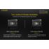 Nitecore tup xp-l hd v6 led 1000 lumens USB recarregável mini lanterna