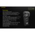 Nitecore tup xp-l hd v6 led 1000 lumens USB recarregável mini lanterna