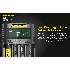 Nitecore UMS4 Intelligent USB Four-Slot Carregador Superd para 18650/21700/26650/20700/18350/16340 (RCR123) / 14500/10440 Baterias