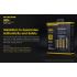 Nitecore UMS4 Intelligent USB Four-Slot Carregador Superd para 18650/21700/26650/20700/18350/16340 (RCR123) / 14500/10440 Baterias
