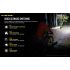 Nitecore Hu60 4 x XP-G3 S3 LEDs  1 x XHP35 HD E2 LED 1600 Lumens Spotlight / Floodlight Feadlamp