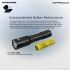Nitecore 21700 Sistema de bateria inteligente ML21 Luz magnética MPB21 banco de potência magnética NL2150HPI 5000mAH 3.6V 15A bateria