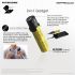 Nitecore 21700 Sistema de bateria inteligente ML21 Luz magnética MPB21 banco de potência magnética NL2150HPI 5000mAH 3.6V 15A bateria