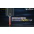 Nitecore T4K 4 x XP-L2 V6 LEDs 4000 Lumens Bateria Built-in usando USB-C Carregamento Portátil Chaveiro Lanterna