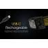 NITECORE NU25 Upgraded 400 Lumen Headlamp Lightweight USB-C Rechargeable for Hiking Camping and Emergencies