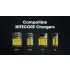 Nitecore NL2160 6000mAH 3.6V 14.4WH 21700 Bateria recarregável de Li-ion