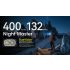 NITECORE NU25 MCT LED Headlamp 400 Lumens USB-C Rechargeable Lightweight Hiking Gear for Outdoor Enthusiasts