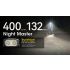 NITECORE NU25 MCT UL 400 Lumen Headlamp Lightweight USB-C Rechargeable for Hiking Camping and Emergencies