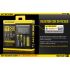 Nitecore D4 Digicharger LCD Display Bateria Nitecore Carregador Inteligente 2.0 Fit Li-ion 18650 14500 16340 26650