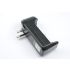 Carregador de célula único para 18650/16340 / AA / AAA / CR123A bateria recarregável