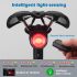 ANTUSI A8 Bicicleta de estrada anti-roubo, trava de alarme, freio automático, ciclismo, luz traseira, controle remoto, luz traseira, bicicleta, MTB, sem fio, campainha