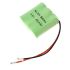 Eco-Friendly 3.6V 2/3 AAA Ni-MH Rechargeable Battery 400mAh High-Capacity Power for Toys Remote and Gadgets