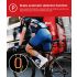 Luz traseira para bicicleta MEILAN X6 Smart Farol traseiro para bicicleta USB recarregável impermeável para ciclismo freio de segurança LED farol traseiro