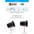 XLite100 Intelligent Bike Tail Light USB Bicicleta Inteligente Freio Luz traseira Luz de Segurança Visual Aviso Lanterna