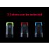 Luzes de bicicleta 2x T6 2400 lumens USB recarregável bicicleta luz front