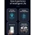 3D Face Smart Door Lock Security Camera Monitor with Intelligent Fingerprint Modern Home Security System