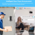 Tuya Smart 1080P WiFi Peephole Camera with Real-Time Motion Detection 120-Degree View for Home Security