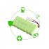  Ni-MH AA 8.4V 1800mAH 7PCS Bateria recarregável de alta capacidade