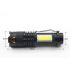 SK68 XML-Q5  COB LED Portable Mini Zoom Lanterna