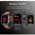 ET550 Smart watch Bluetooth Call Fitness Tracker
