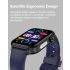 ET570 Blood Glucose Smart Watch ECG Heart Rate Blood Pressure Smartwatch