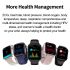 ET570 Blood Glucose Smart Watch ECG Heart Rate Blood Pressure Smartwatch