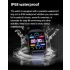ET570 Blood Glucose Smart Watch ECG Heart Rate Blood Pressure Smartwatch