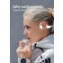 Fones de ouvido de natação de condução óssea 16 GB IP68 à prova d'água compatível com Bluetooth fone de ouvido sem fio MP3 player de música esportivo fone de ouvido
