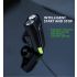 Luzes de bicicleta 2x T6 2400 lumens USB recarregável bicicleta luz front