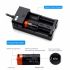 16340 650mAh 3.7V Micro USB Recarregável Li-ion Bateria