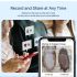 APEXEL 200X Microscope Lens with CPL Mobile LED Light for iPhone Samsung Perfect for Macro Photography