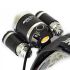 BORUIT RJ-3000 LED farol t6 luz branca e 2 x xpe r5 luz verde led farol