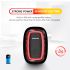Luz traseira para bicicleta MEILAN X6 Smart Farol traseiro para bicicleta USB recarregável impermeável para ciclismo freio de segurança LED farol traseiro