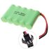 Eco-Friendly 6V 1800mAh Ni-MH SM Plug Rechargeable Battery Pack for Toys and Remote-Controlled Vehicles