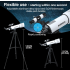 Bossdun 333X Professional Astronomical Telescope for Kids Large Objective Lens for Moon Observation and Stargazing