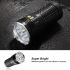 Sky Ray 18xT6 4 Modos 15000 Lumen Recarregável USB Tipo-C LED Lanterna