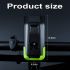 Luzes de bicicleta 2x T6 2400 lumens USB recarregável bicicleta luz front
