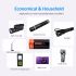 16340 650mAh 3.7V Micro USB Recarregável Li-ion Bateria