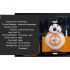 Atualizar 20.5cm Controle Remoto Robô BB-8 Ball RC Inteligente Robô 2.4G BB8 Com Ação Som Figura BB-8 Presente Brinquedos Para Crianças