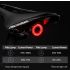ROCKBROS Q5 bicicleta inteligente com sensor de freio automático IPx6 à prova d'água LED carregamento ciclismo lanterna traseira para bicicleta