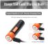 18650 2600mAh 3.7V Micro USB Bateria de Li-ion recarregável