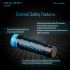 Imalent MRB-217P40 21700 4000mAH 3.6V Tipo-C Bateria recarregável
