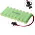 9.6V AA 1800mAh Ni-MH Rechargeable Battery SM Plug for Remote-Controlled Vehicles Eco-Friendly High-Capacity