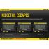 Nitecore D4 Digicharger LCD Display Bateria Nitecore Carregador Inteligente 2.0 Fit Li-ion 18650 14500 16340 26650