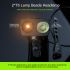Luzes de bicicleta 2x T6 2400 lumens USB recarregável bicicleta luz front