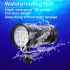 C16 Underwater Diving Flashlight 100M Waterproof LED Torch Perfect for Diving Snorkeling Photography Adventures